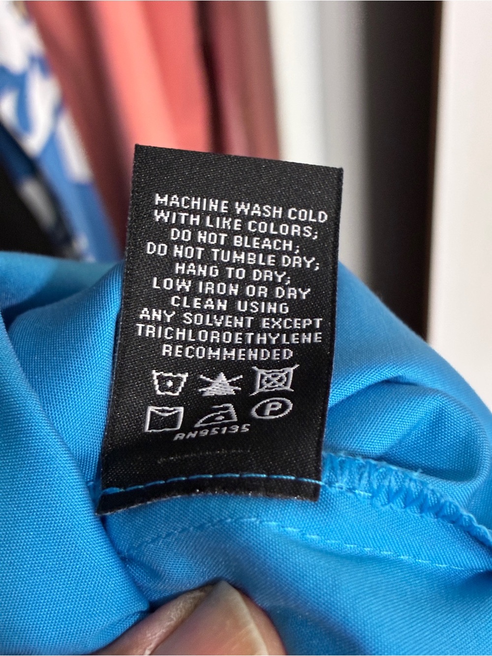 Lafayette 148 Size 10 Full Zip Teal Blue Midi Shirt Dress - Picture 12 of 12